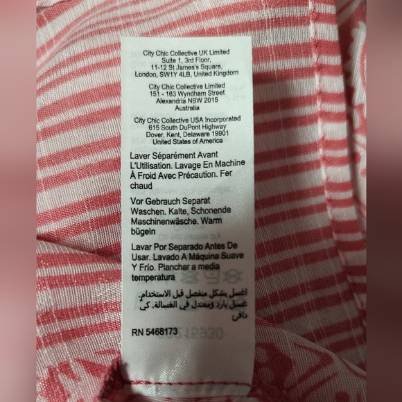 New Pink Tunic with Tassels  / Size 2X - Picture 7 of 9